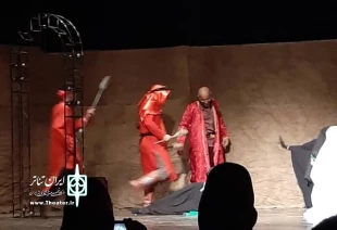 نمایش مذهبی «ماه غریبستان» در خرمدره اجرا شد 3