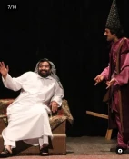 نمایش «مشق عشق» در زنجان به روی صحنه رفت 8