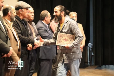 گزارش تصویری آئین اختتامیه سی و پنجمین جشنواره تئاتر استان زنجان
