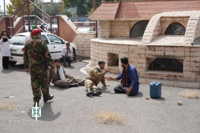 گزارش تصویری از اجراها و برنامه های نخستین روز جشنواره تئاتر خط شکنان و غواصان دریادل استان زنجان